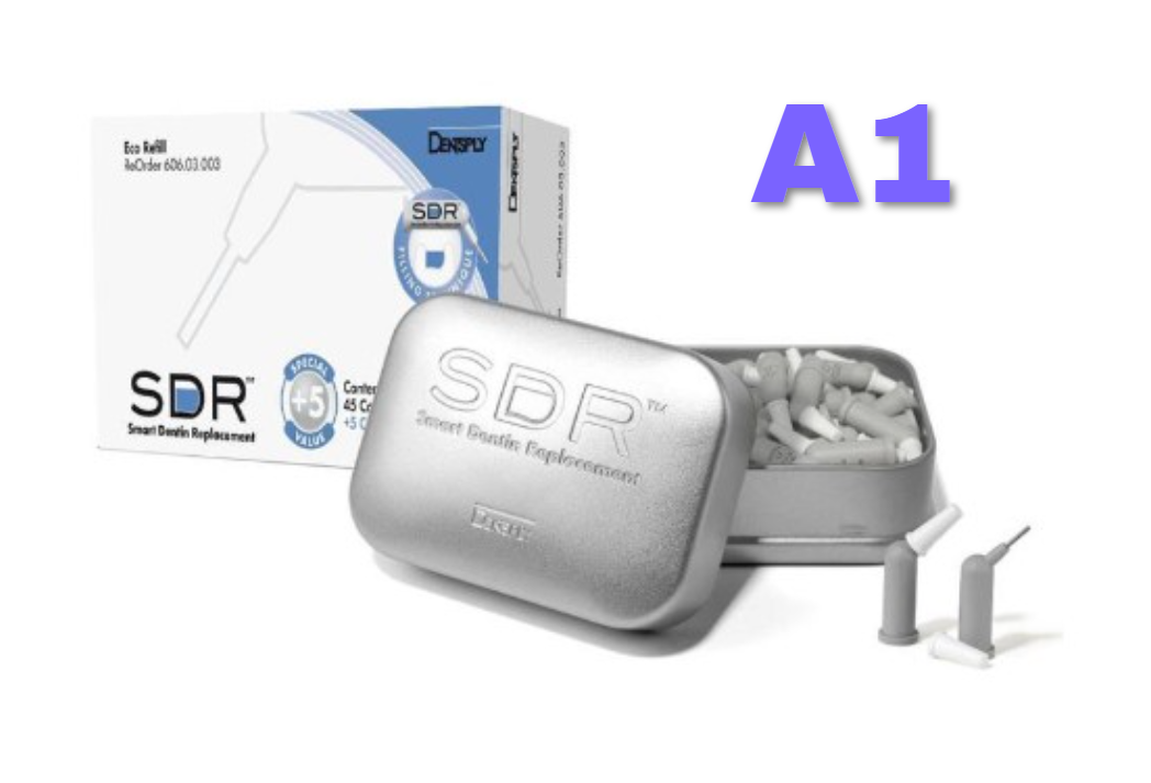 СДР Плюс/SDR Plus - жидкотек. композит. материал цв. А1 (компьюлы) 0,25гр